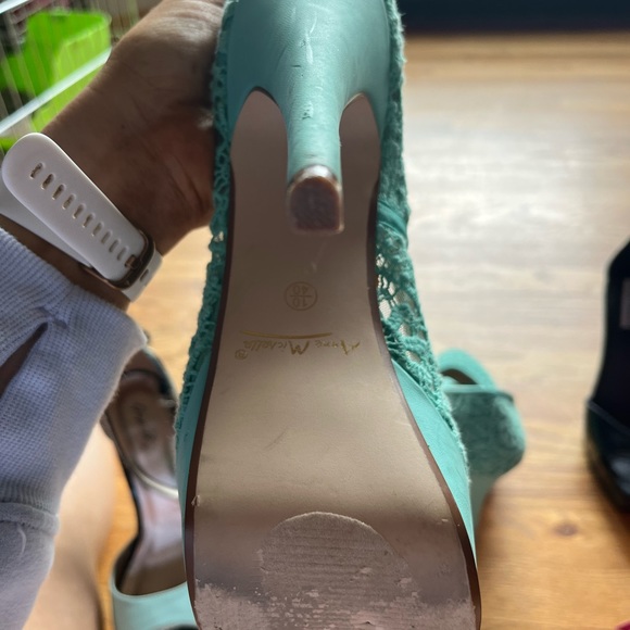 Women’s turquoise heels, $50 each - Picture 3 of 4